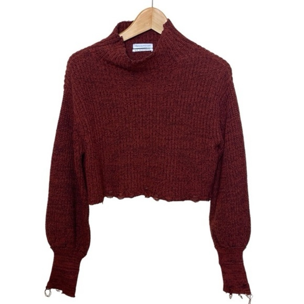 Urban Outfitters Inez Distressed Turtleneck Sweater - Picture 2 of 6